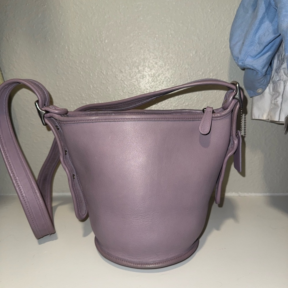 Coach Lavender Maggie Bucket bag small #9019